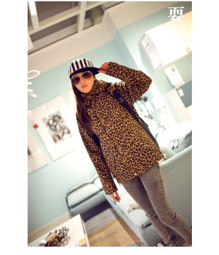 【Tnk&Co.】 レディース ヒョウ柄パーカー オリジナルBAGセット#62 大き目 ビッグサイズ 豹 ヒョウ柄 パーカー ブルゾン ジャケット