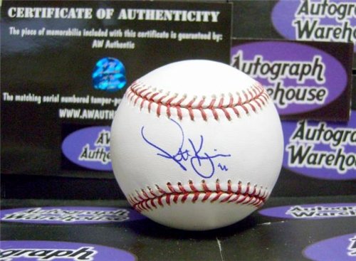 Scott Kazmir Autographed/Hand Signed MLB Baseball