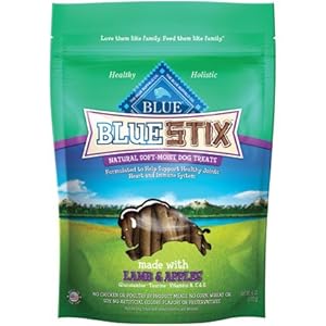 Blue Buffalo Blue Stix Lamb & Apples Dog Treats, 6 oz