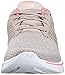 Skechers Performance Women's Go Walk 4 Exceed Walking Shoe, Taupe/Coral, 8 M US