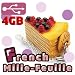【French Mille-Feuille usb memory】【ケーキ型USBフラッシュメモリ 4GB 】