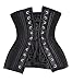 Camellias 26pc Double Steel Boned Dramatic Points Corset Waist Training Shaper