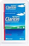 IMAGE OF Claritin Non-Drowsy - 60 tablets. - 24 Hour Allergy Relief (Mint Flavored)