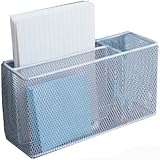 Design Ideas Mesh Magnet Organizer, Silver