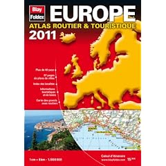 2011 Europe, Atlas Routier et Touristique