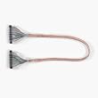 Single Device Floppy Drive Rounded Cable, Copper, 18 inch, 34 pin Female to 34 pin Female