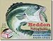 Heddon Fishing Tackle Retro Vintage Tin Sign