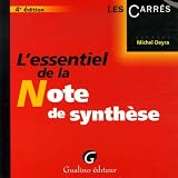Revue Gualino Editeur  / L'essentiel de la Note de synthèse