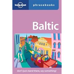 Baltic States (Lonely Planet Phrasebook)