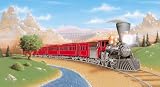 All Aboard Train Poster