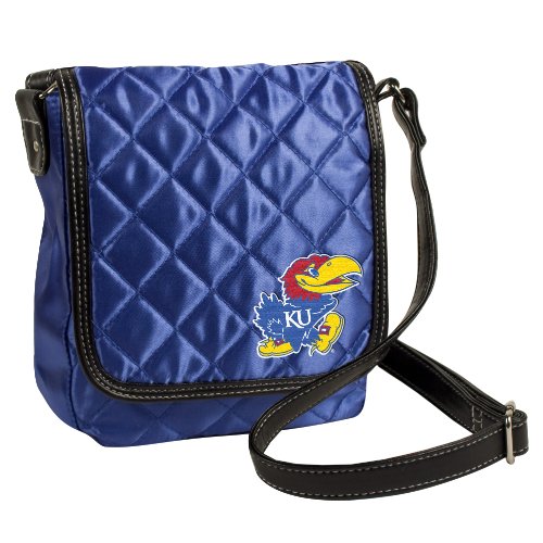 University of Kansas Quilted Purse, Royal