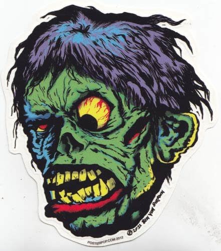 Ben Von Strawn Shock Collectible Sticker