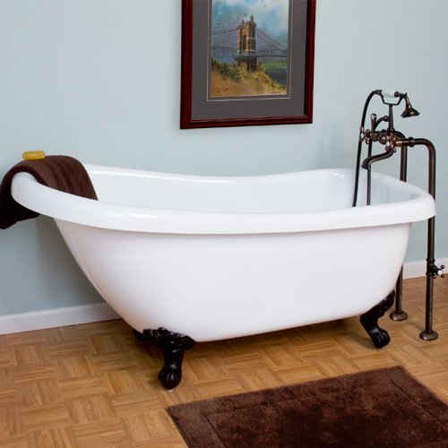 black Friday Acrylic Slipper Clawfoot Imperial OverflowB004D0BVV0