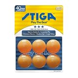 Three Star Table Tennis Balls- Orange