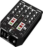 Behringer Pro Mixer VMX200USB Professional 2-Channel DJ Mixer with USB/Audio Interface