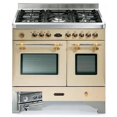 Fratelli Onofri Royal Chiantishire Dual Fuel Range Double Oven Stove - Stainless Steel/Chrome