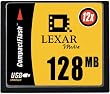 Lexar CF128-12-251 128MB 12X CompactFlash Memory Card