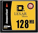 Lexar Media 128 MB USB 12X High-Speed CompactFlash Card (CF128-12-251)