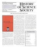History of Science Society Newsletter