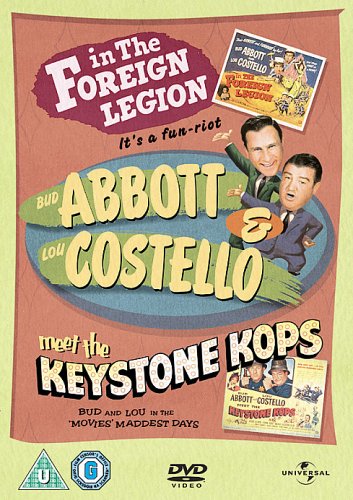 CD-Charts  DVD : Abbott And Costello - In The Foreign Legion/Meet The Keystone Cops