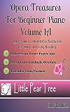 Opera Treasures for Beginner Piano Volume 1 B (English Edition)