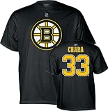Reebok Boston Bruins Zdeno Chara Name & Number T-Shirt