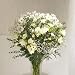 White Seasonal Flowers by post