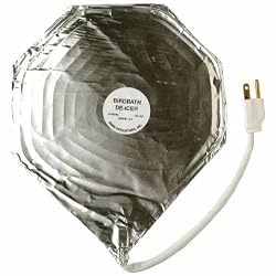 Farm Innovators Economical Bird Bath De-Icer Model B-9, 44-Watt