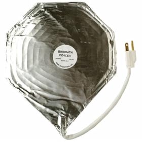 Farm Innovators Economical Bird Bath De-Icer Model B-9, 44-Watt