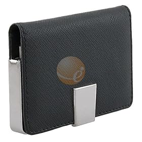 Business Card / Credit Card Case Holder, Black