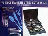 72 Piece Stainless Steel Cutlery Set