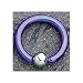 12G 1/2" Niobium Captive Ring