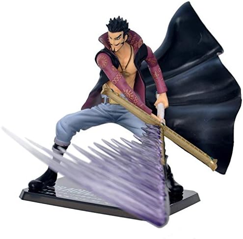 Aluckyday NEW Hot 1pcs 16cm One Piece POP Dracule Mihawk Pvc Action Figure Toys PVC Gift Toy