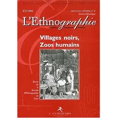 L'ethnographie, N� 2 �t� 2003 : Villages noirs, zoos humains
