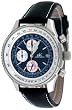 Adee Kaye Men's Leather Strap Chronograph Watch Model AK6230-M7