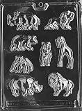 WILD ANIMALS Animal Candy Mold Chocolate