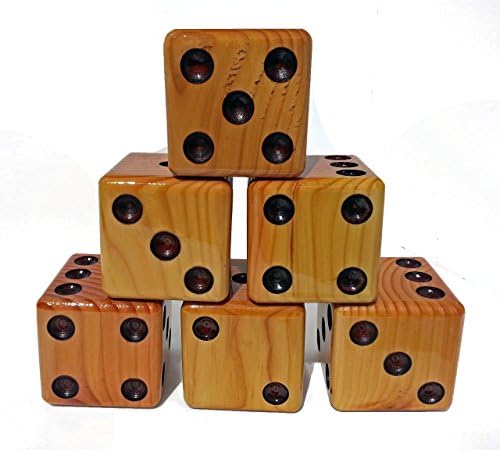 Yard Dice set of six