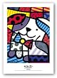 Ginger by Romero Britto 31.25"x23.25" Art Print Poster