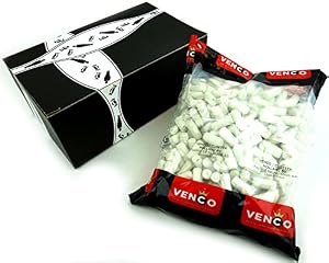 Venco Schoolkrijt (Licorice School Chalk), 2.2 lb Bag in a Gift Box