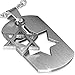 My Daily Styles Stainless Steel Silver-Tone Religious Jewish Star of David Pendant Necklace, 24