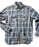 Lucky Brand Jeans Strip Plaid Shirt