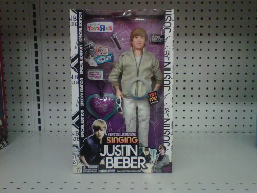 justin bieber love me doll. Justin Bieber Singing Doll