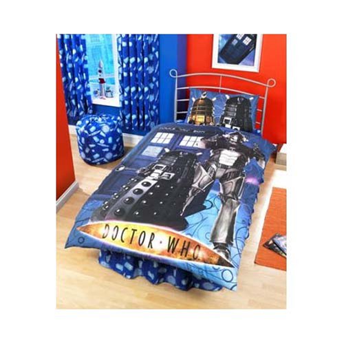 Zap Doctor Who Cyberman Single Duvet Set
