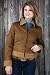 Cripple Creek® Sherpa Poly Suede Jacket Medium
