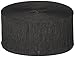 FR Festive Crepe Streamer (black) Party Accessory  (1 count) (1/Pkg)