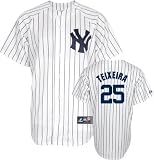 Mark Teixeira New York Yankees Replica Home Jersey (Large)