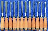 51E3nWsfKdL. SL160  Professional 12pc Set Wood Hand Carving Artist Chisels Tool
