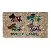 Funky Coir Welcome Door Mat - Scottie Dog