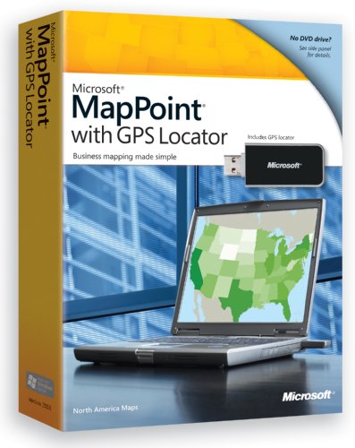 Microsoft MapPoint 2010 with GPS