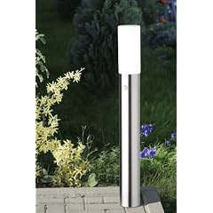 new design Edelstahl Au&szlig;enleuchte Edition 44, mit Bewegungsmelder